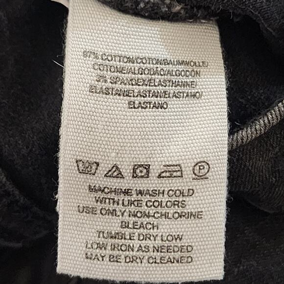 Free People Dark Camo Stretch Skinny Jeans - Picture 6 of 6